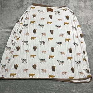 Cow Print Baby Car Seat Cover